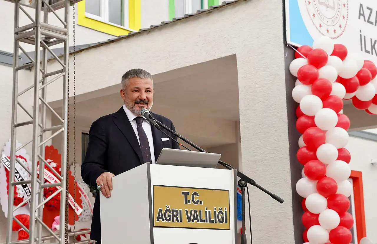 Azad Medeni Kahraman verdiği sözü tuttu: Eleşkirt'e okul ve taziye evi kazandırdı