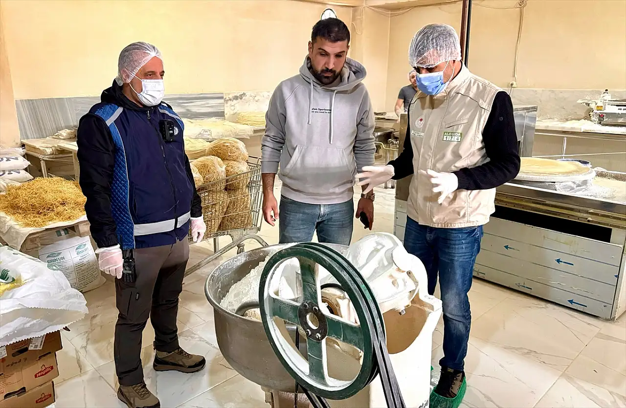 Van'da zabıta ekiplerinden fırınlara denetim