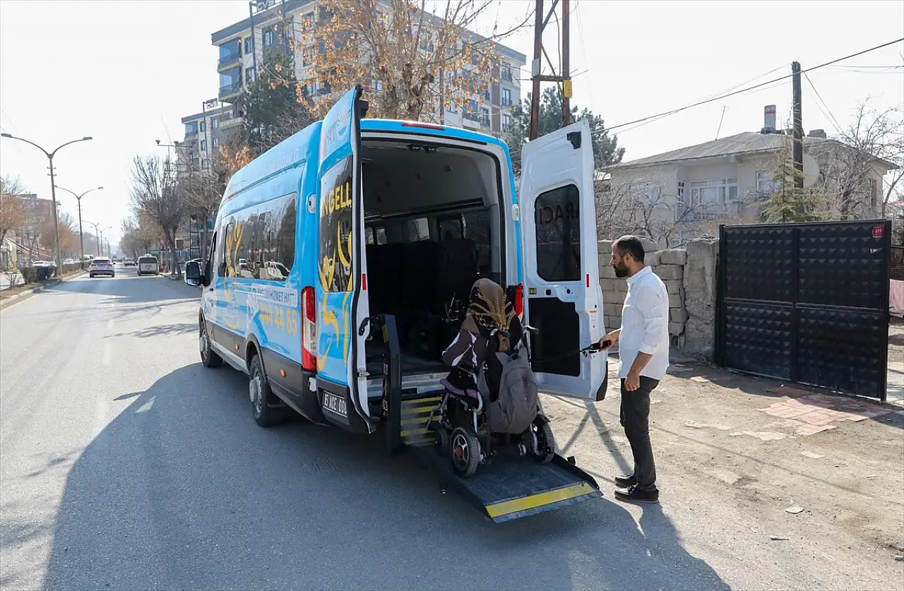 Van'da engellilere ücretsiz ulaşım hizmeti