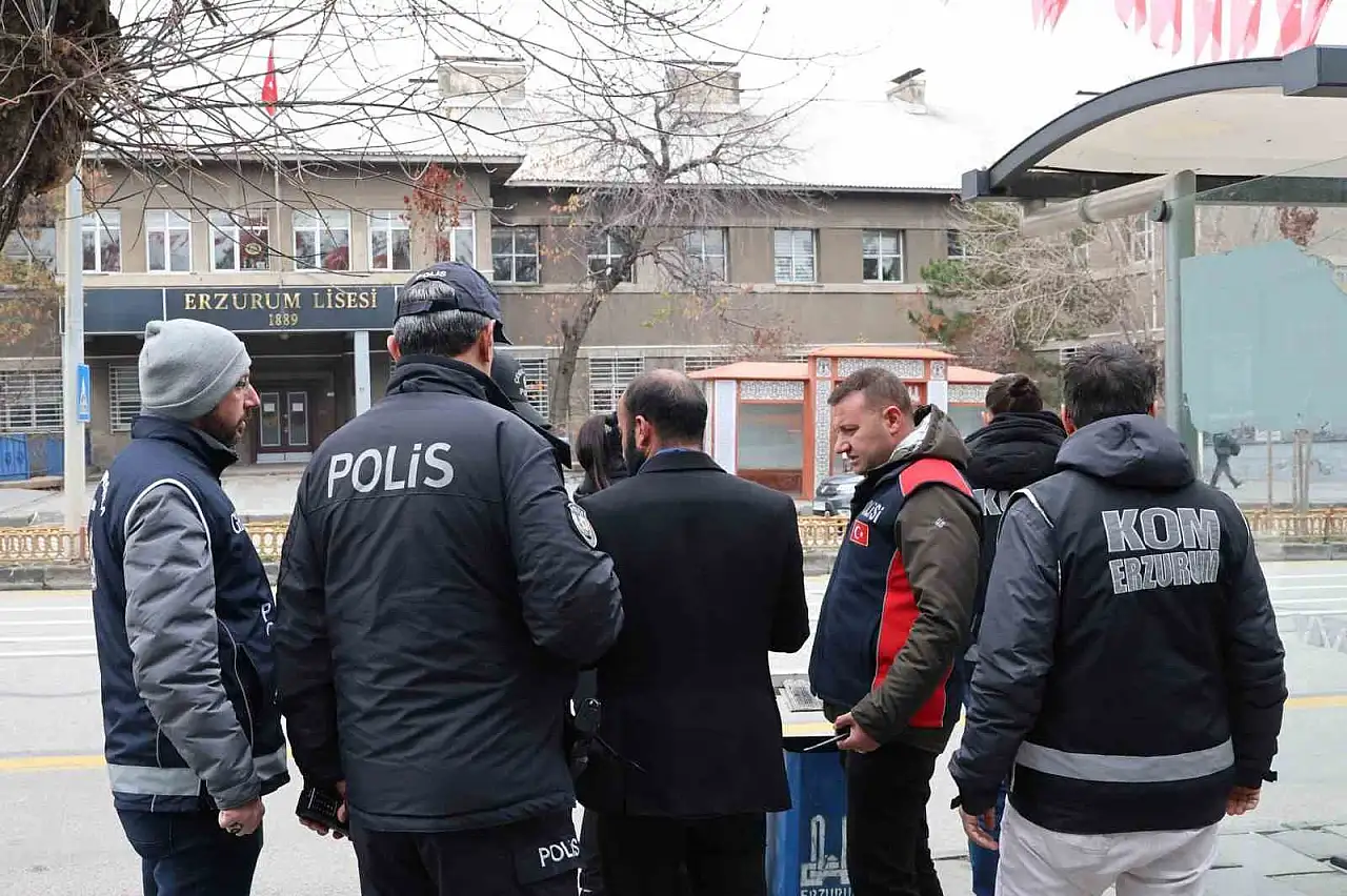 Erzurum'da polis operasyonu: 134 aranan şahıs yakalandı!