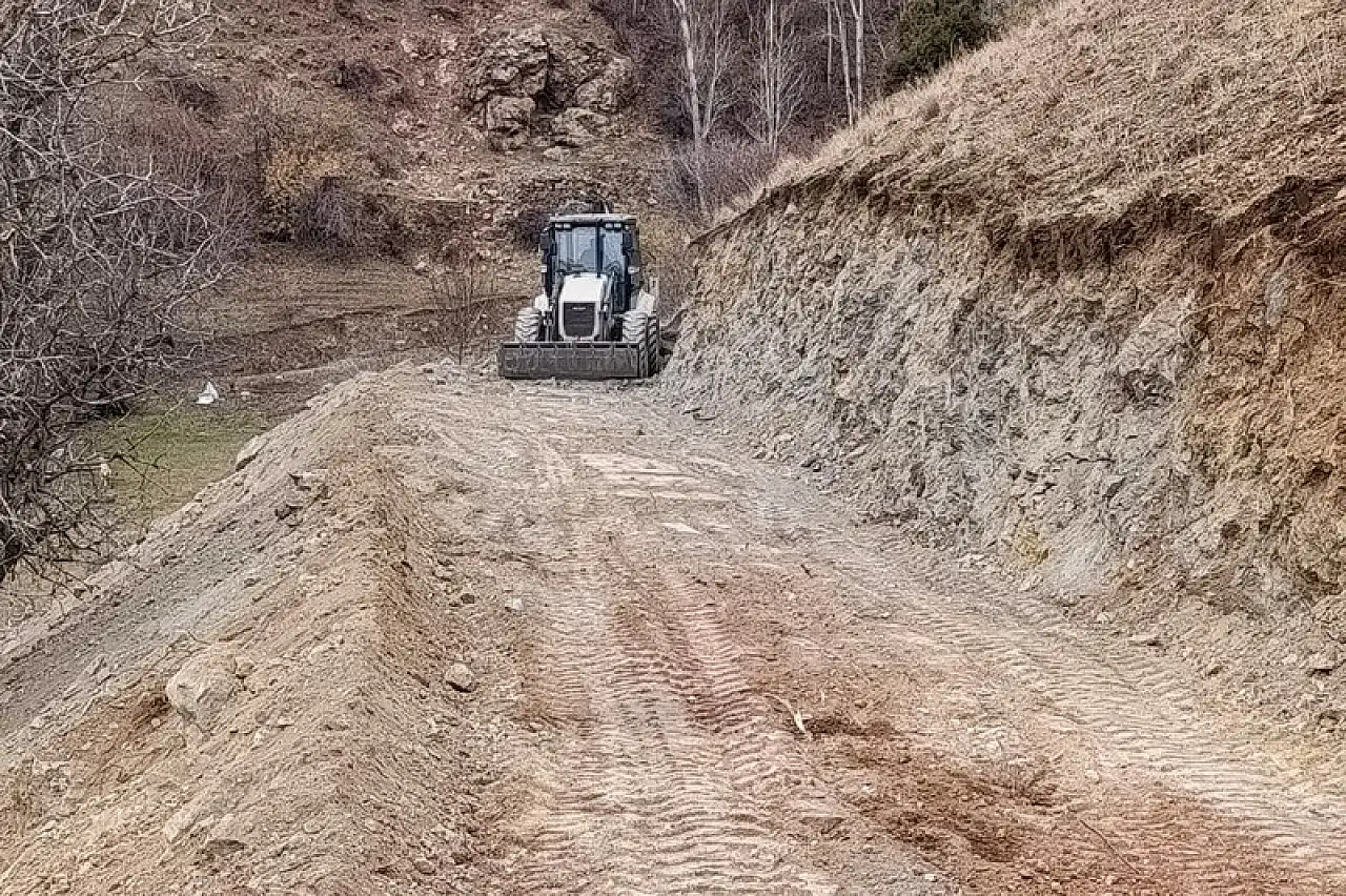 Bilgi Mahallesi'nde Yeni Yol ve Kanal Açma Çalışmaları Tamamlandı