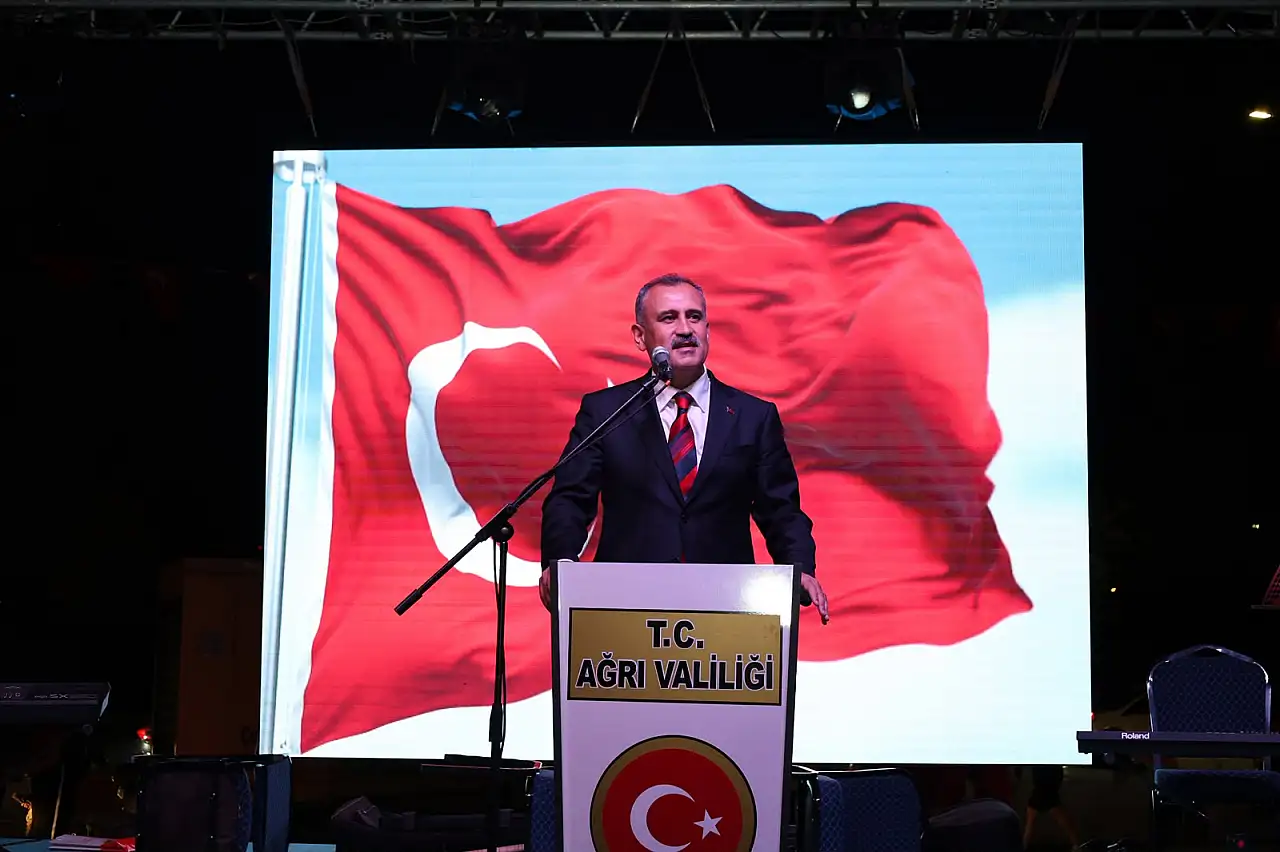 Ağrı'da 15 Temmuz'un 10. yılında demokrasi ve millî birlik ruhu yaşatıldı