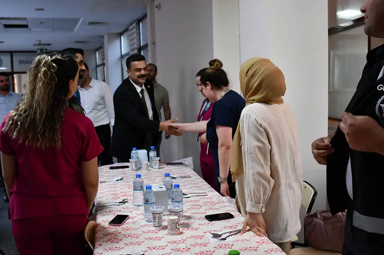 İl Sağlık Müdürü Acu'dan Patnos Devlet Hastanesi'ne ziyaret