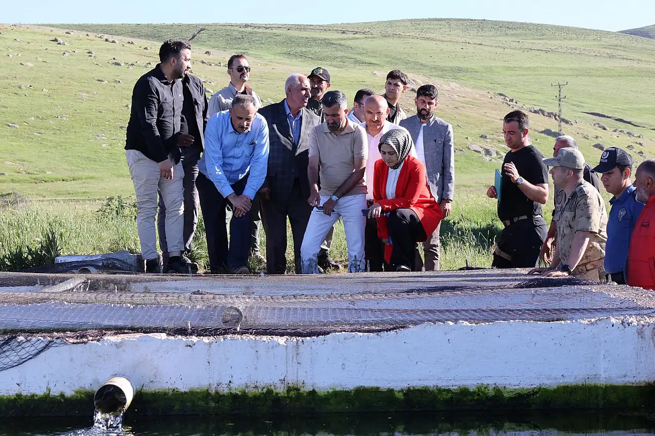 Vali Önder Bozkurt Balık Gölü Festivali öncesi hazırlıkları yerinde inceledi