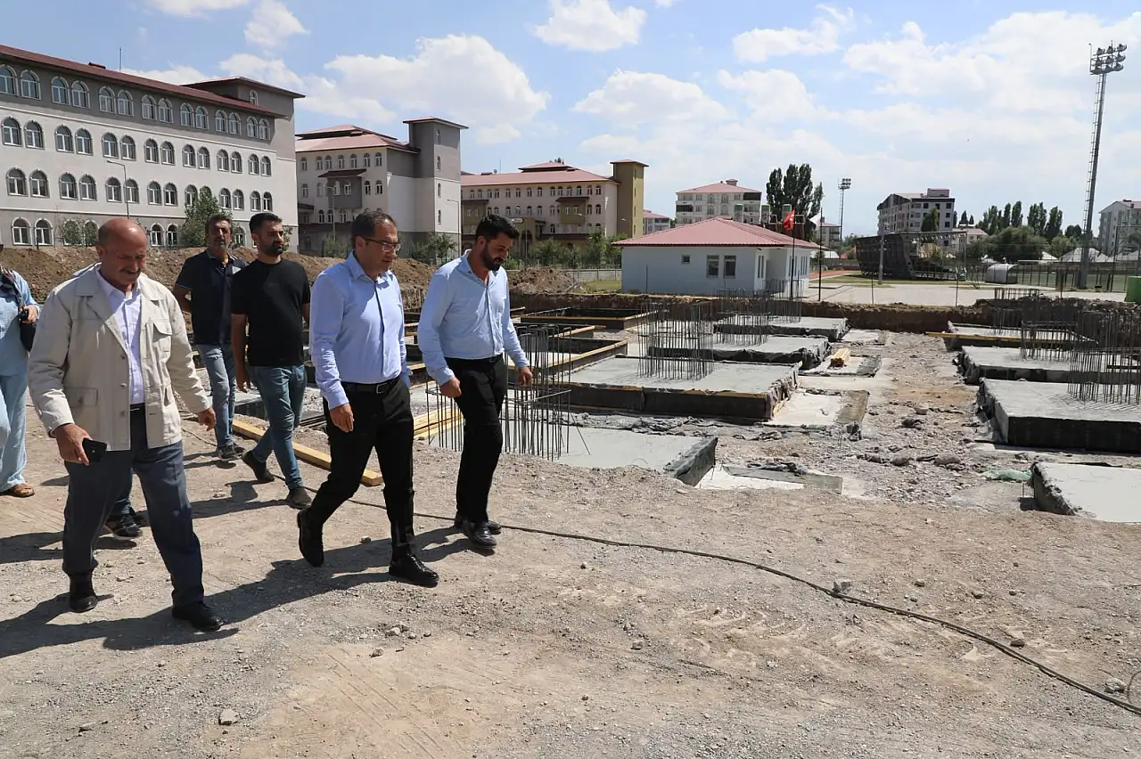 Patnos'a Sporcu Fabrikası: Yeni tesisin inşaatı başladı