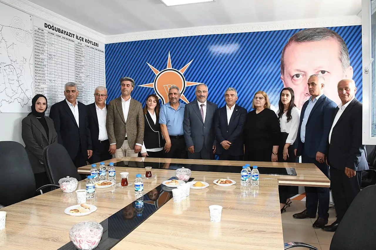 Milletvekili Alagöz Doğubayazıt'ta vatandaş ve STK temsilcileriyle buluştu