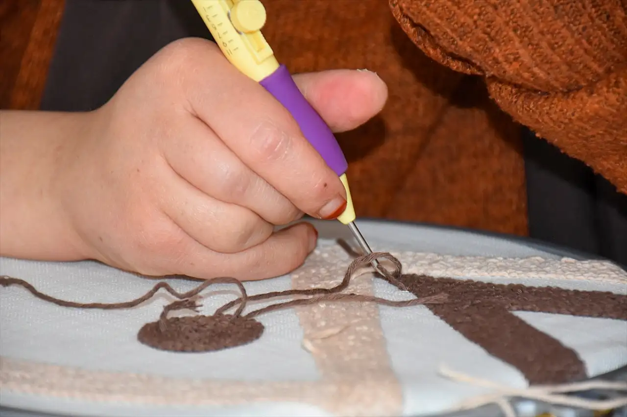 Van'da down sendromlu Zeynep'in hayatı kursla değişti