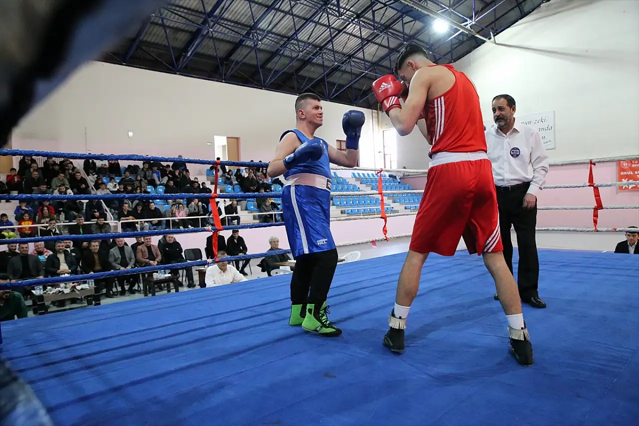 Erzurum'da Williams sendromlu Mehmet Onur'un hayali ringde gerçek oldu