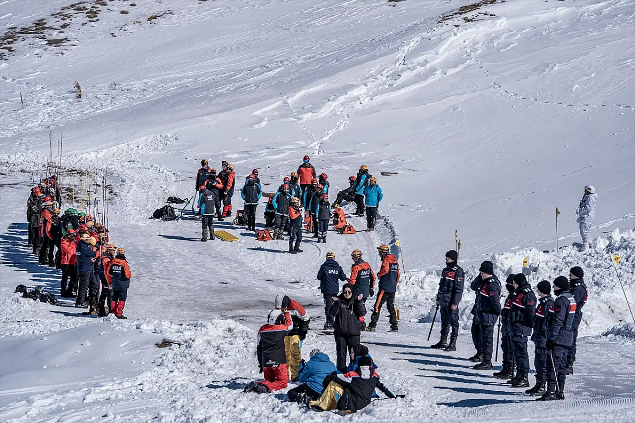 Erzurum Kış Saha Tatbikatı uluslararası katılımla gerçekleştirildi