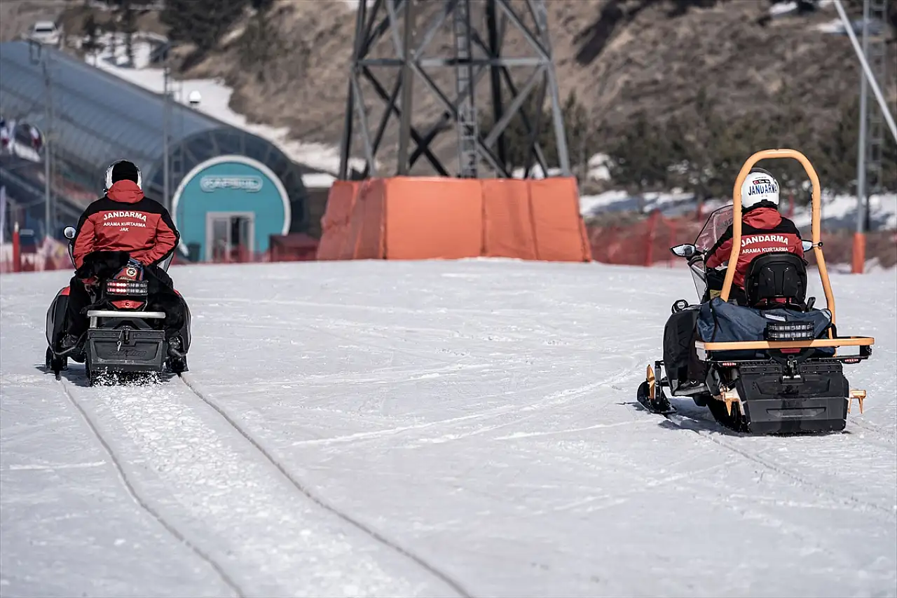 Palandöken'de JAK Timleri bu sezon 1349 olaya el attı