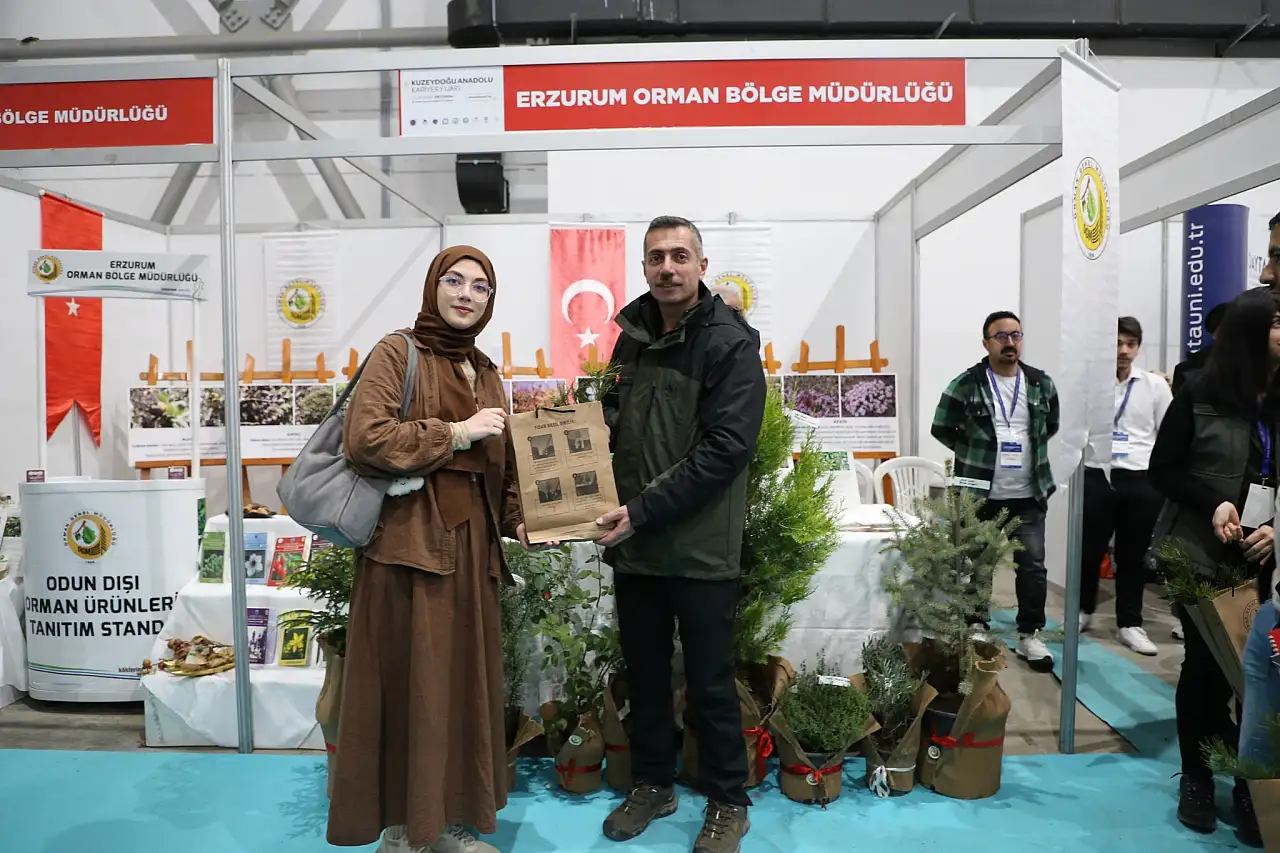 Erzurum Orman Bölge Müdürlüğü KUDAKAF'25'te Gençlerle Buluştu