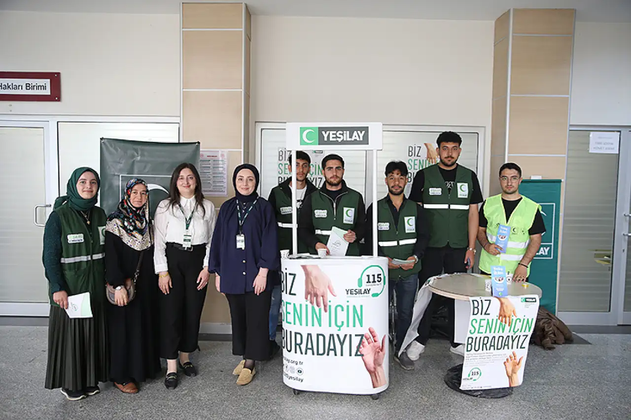 Muş'ta Yeşilay Ekibi, Düzenledikleri Etkinliklerle 15 Binden Fazla Kişiye Ulaştı
