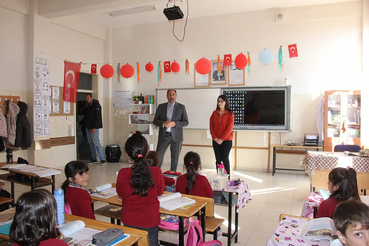 İl Milli Eğitim Müdürü Aziz Gün'den Okul Ziyaretleri