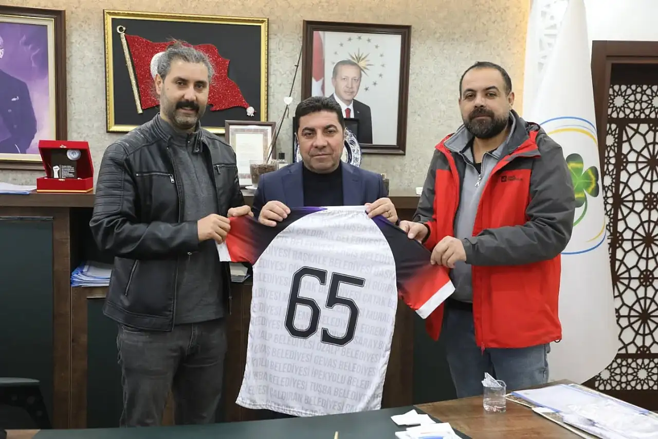 İpekyolu Belediye Gençlikspor'dan Başkan Ertaş'a Ziyaret