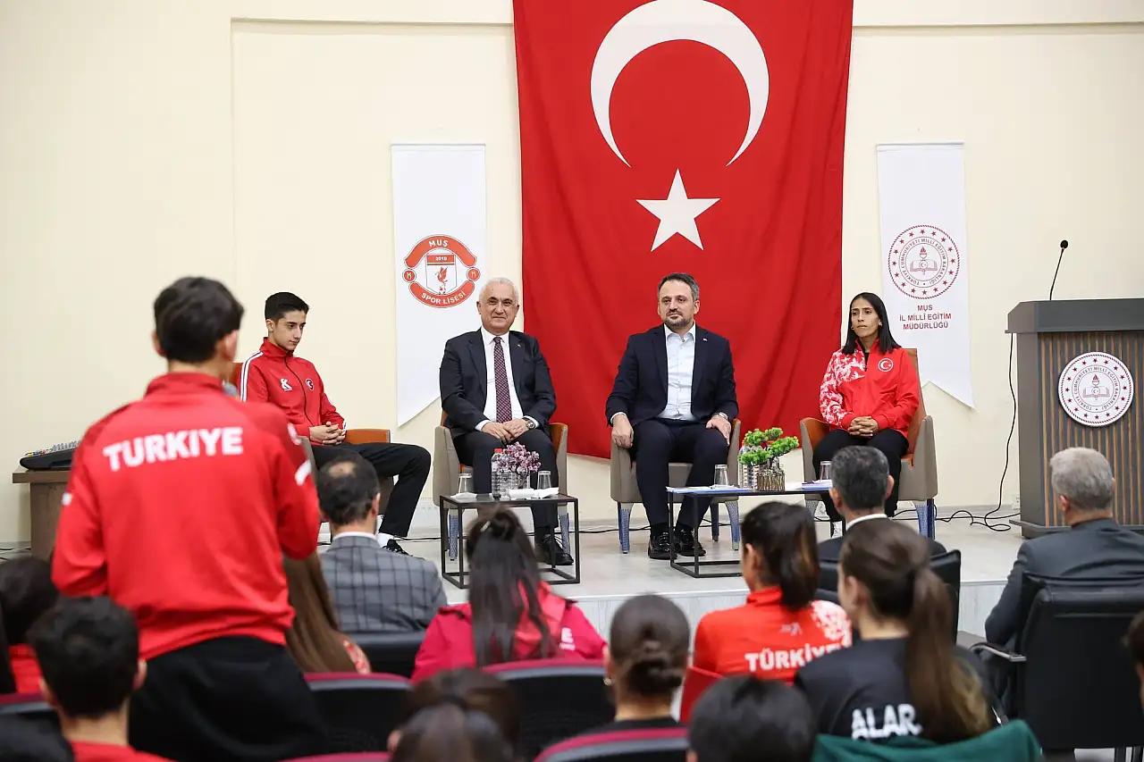 Muş Spor Lisesi'ne Anlamlı Ziyaret