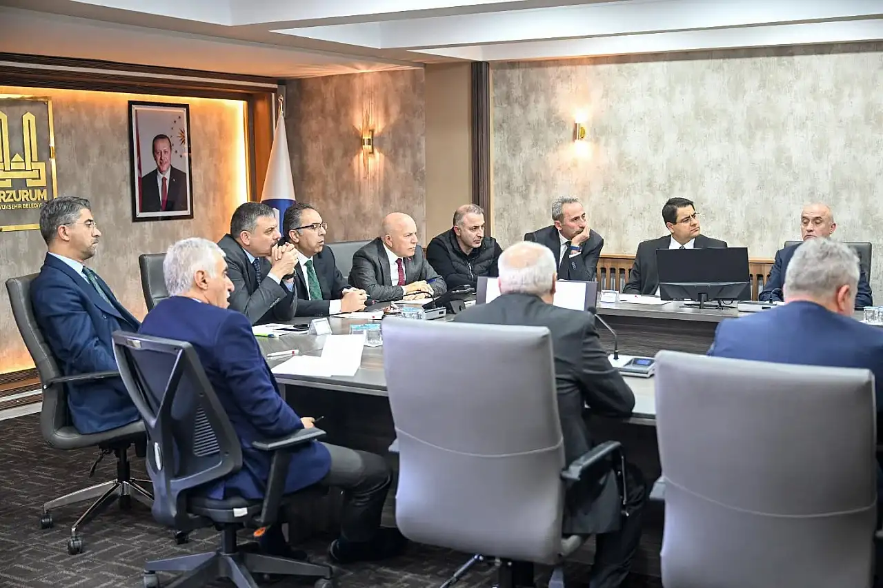 Erzurum'da Kırmızı Et Üretimine Yönelik Stratejik Toplantı