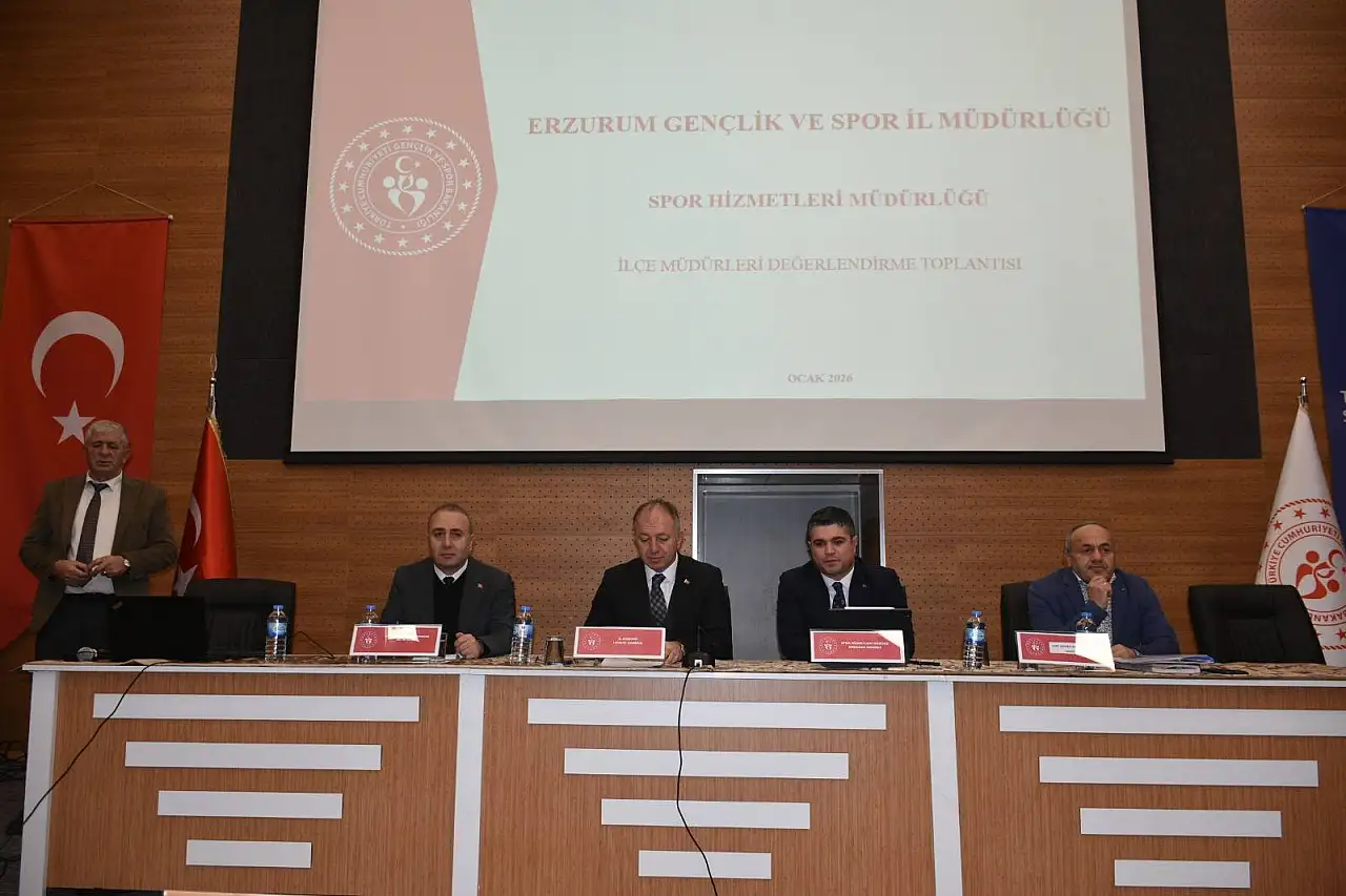 2026'nın İlk İl Karnesi ve İlçe Müdürleri Değerlendirme Toplantısı Yapıldı
