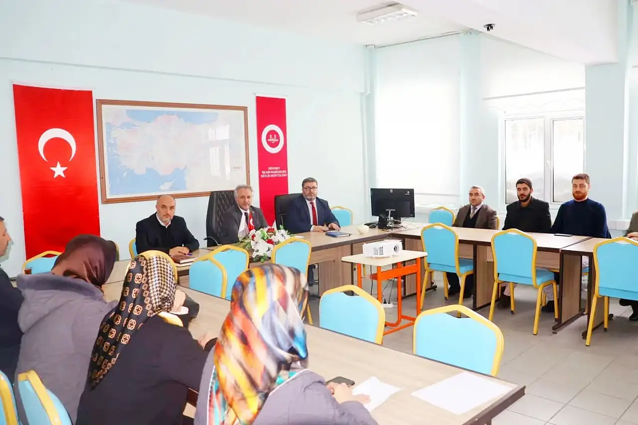 Bitlis İl Müftülüğünde Ramazan Öncesi Vaizlerle Değerlendirme Toplantısı