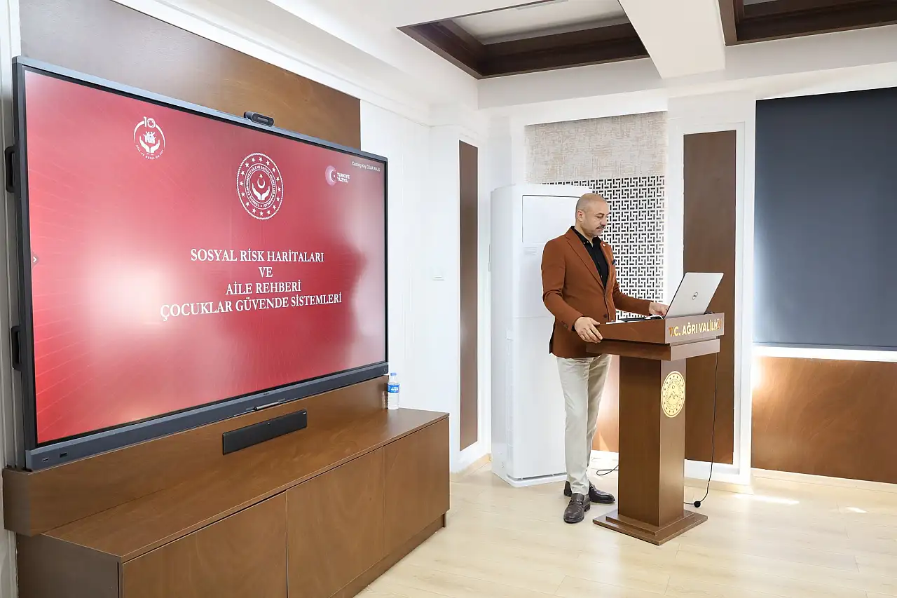 Ağrı'da Sosyal Risk Haritaları toplantısı gerçekleştirildi