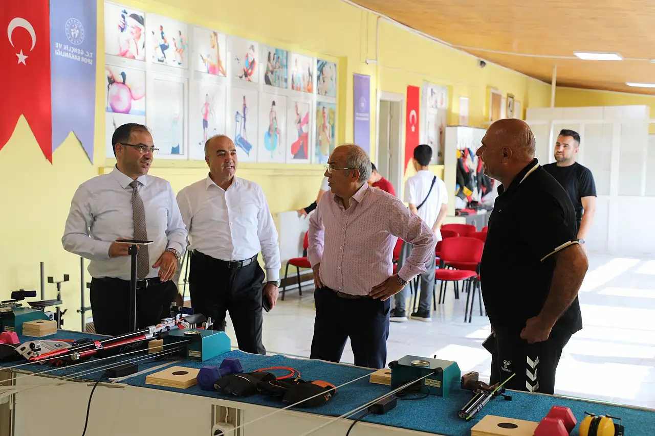 Ağrı'da atıcılık için önemli ziyaret: Yeni projeler değerlendirildi