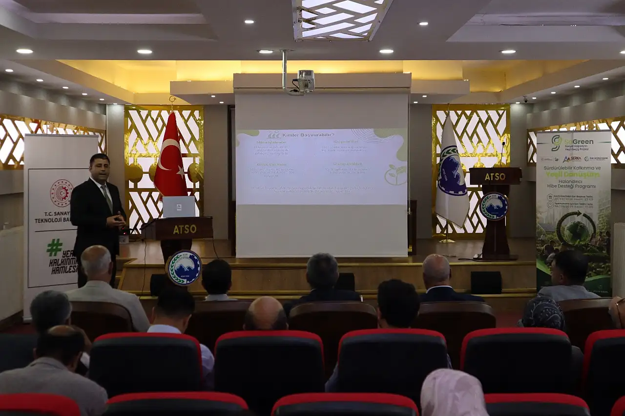 Ağrı'da yeşil dönüşüm hibe programı tanıtıldı