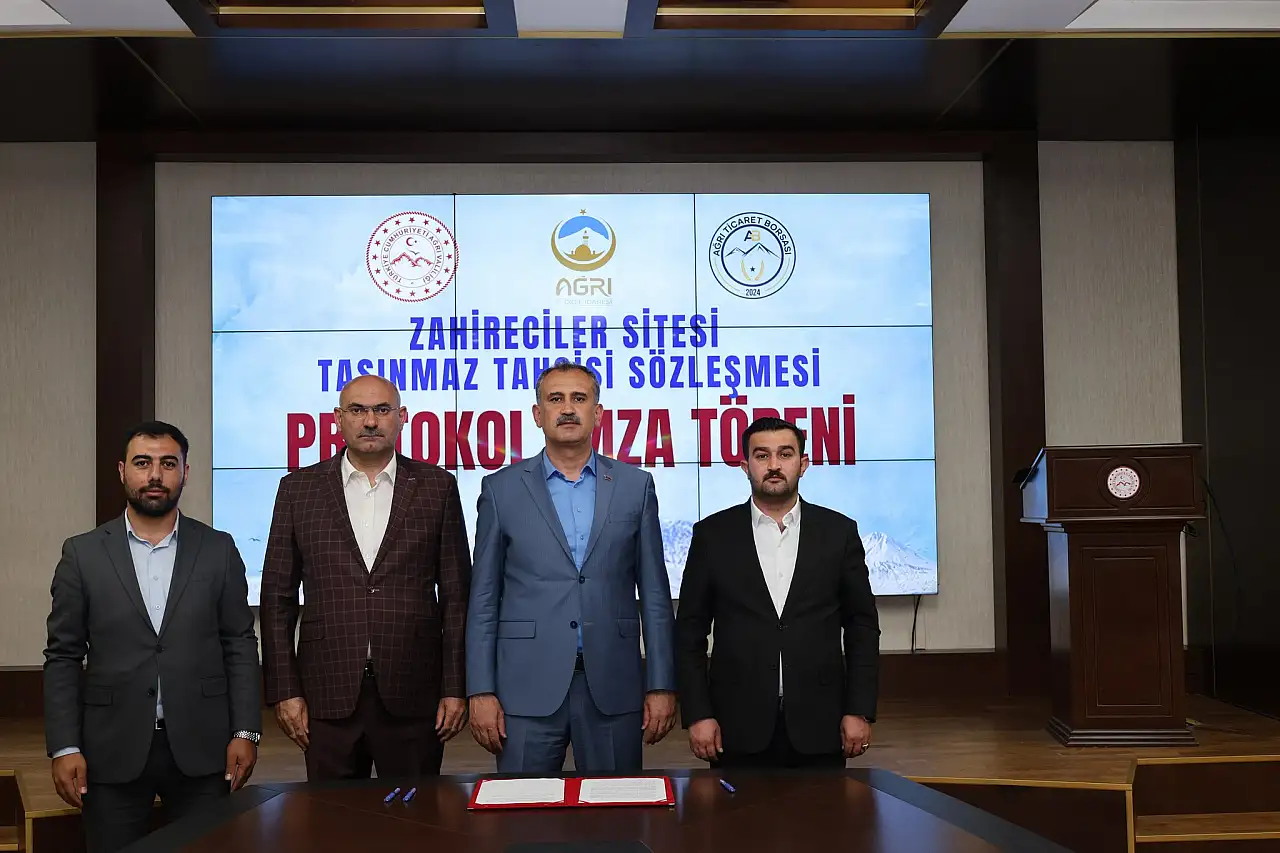 Ağrı ekonomisine can suyu! Dev zahire projesi için kritik adım atıldı