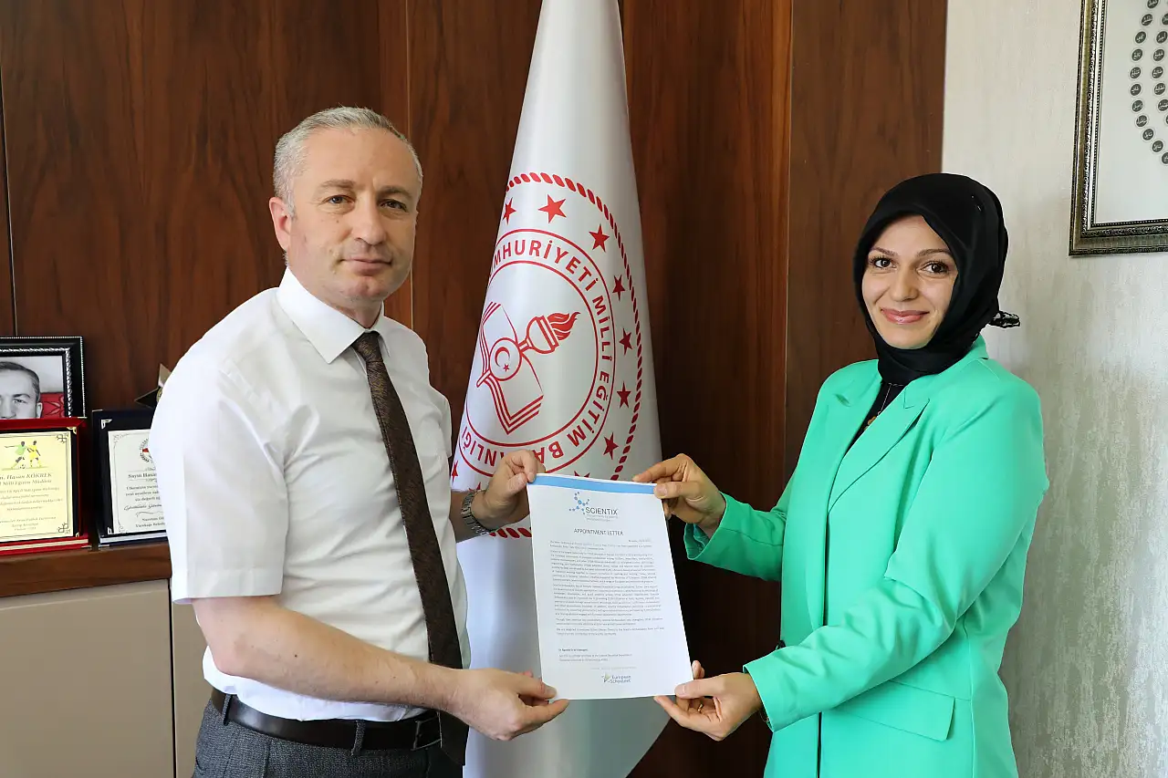 Ağrı'nın ikinci Scientix Elçisi Gülten Sökmen Özmüş oldu
