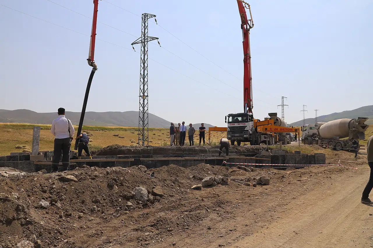 Doğubayazıt'ta ulaşımı rahatlatacak proje hızla yükseliyor