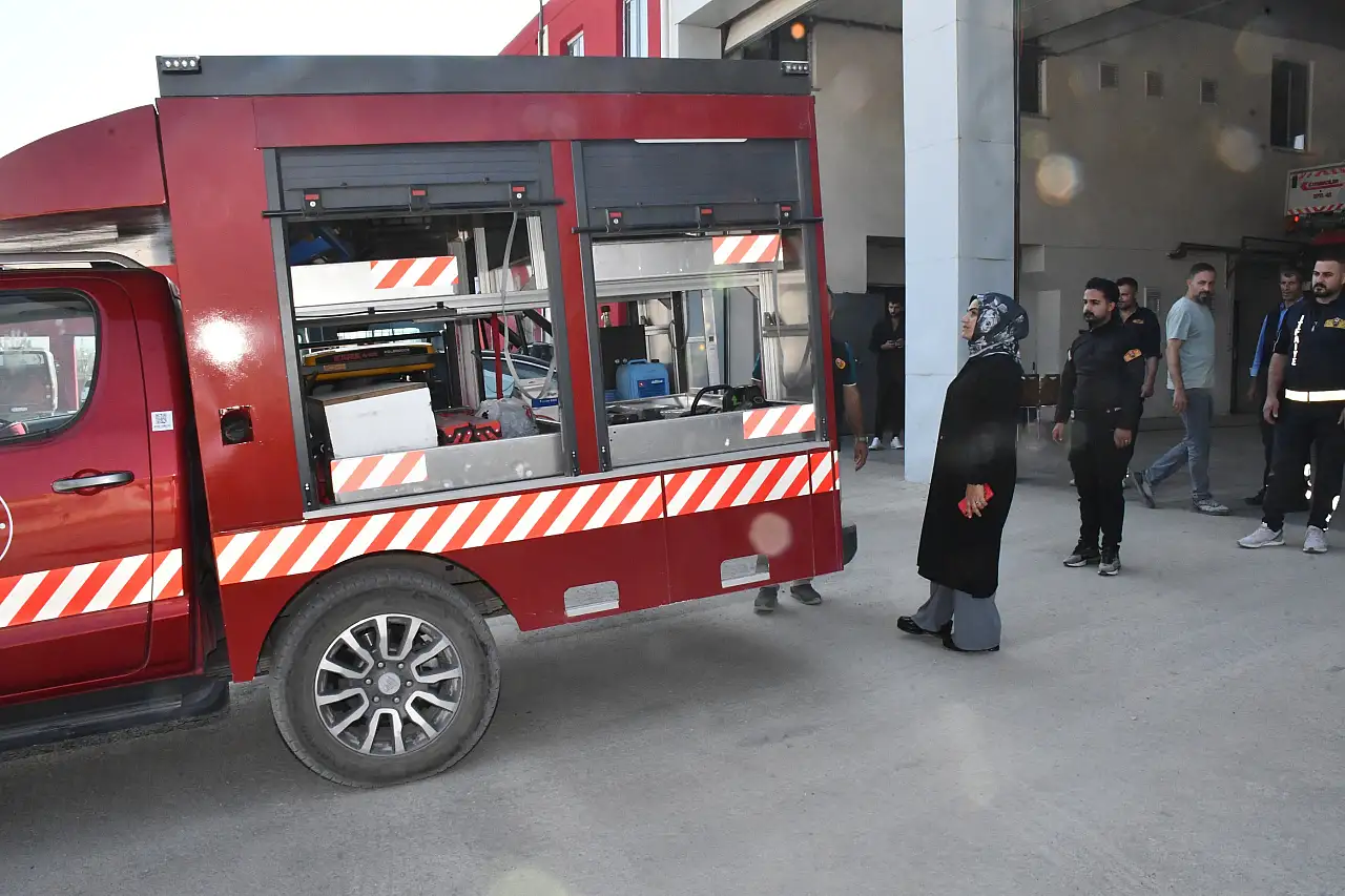 Doğubayazıt'ta Yeni Arama Kurtarma Aracı göreve başladı