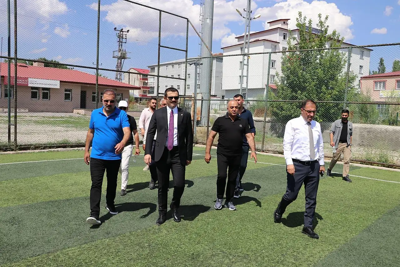 Tutak'ta spor altyapısı güçleniyor