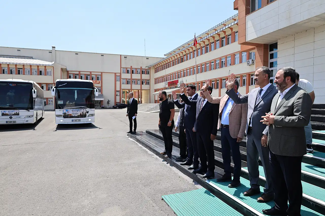 Ağrı'dan son öğrenci kafilesi tarih ve medeniyet yolculuğuna çıktı