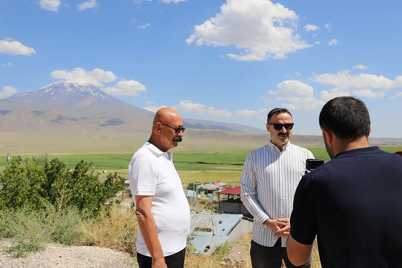Doğubayazıt'ta turizme yeni soluk: Balon uçuşu için güzergâh incelendi