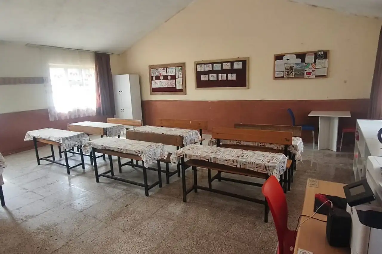 Taşlıçay'da bir okul daha yeni döneme hazır