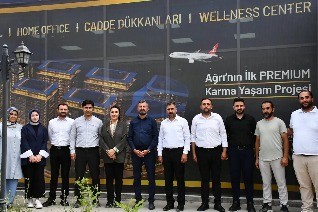 V Mall Ağrı projesi büyüyor: Kilerci ve Yıldız çalışmaları yerinde inceledi