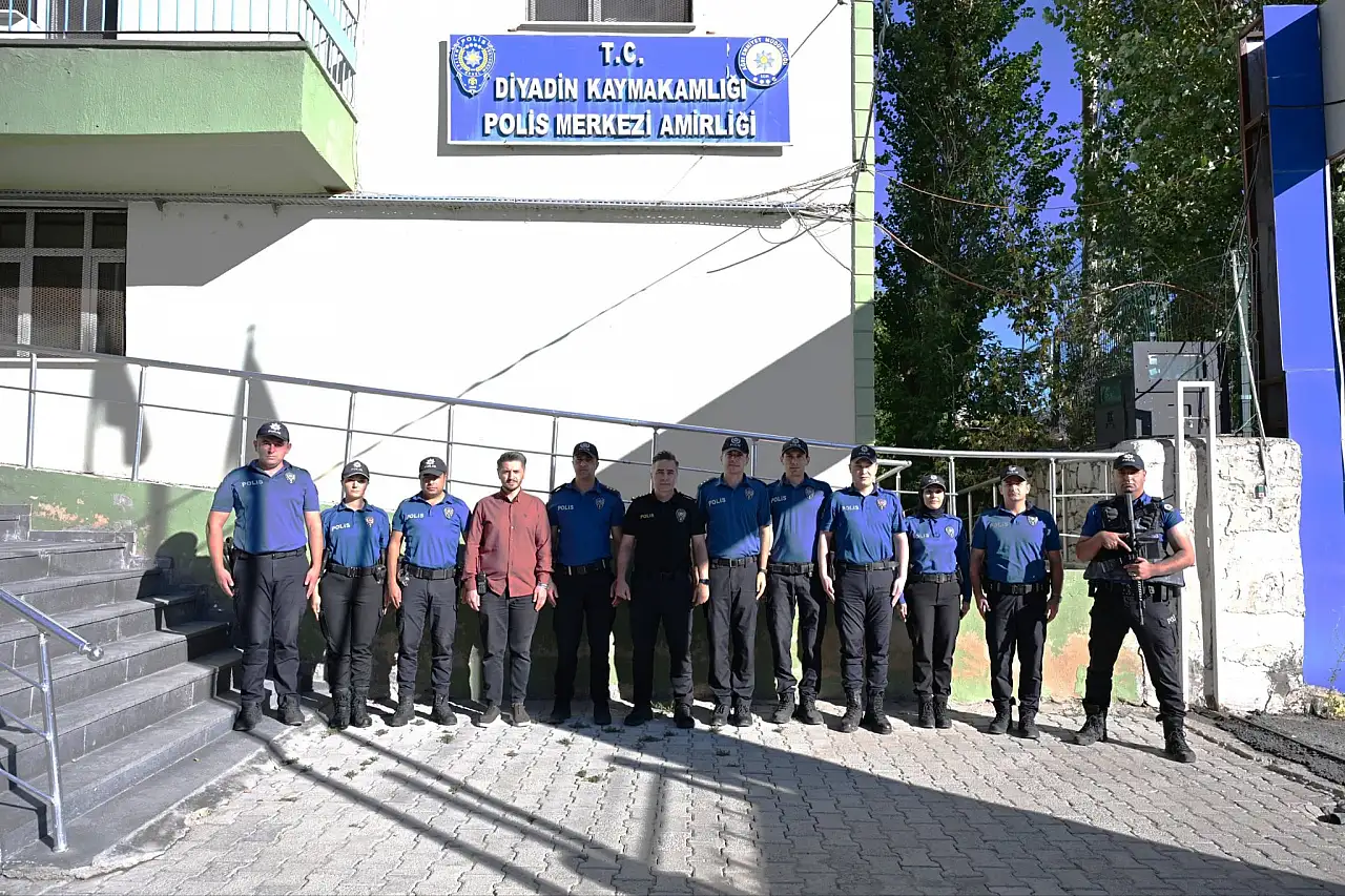 Ağrı Emniyet Müdürü Önder Diyadin'de güvenlik çalışmalarını değerlendirdi