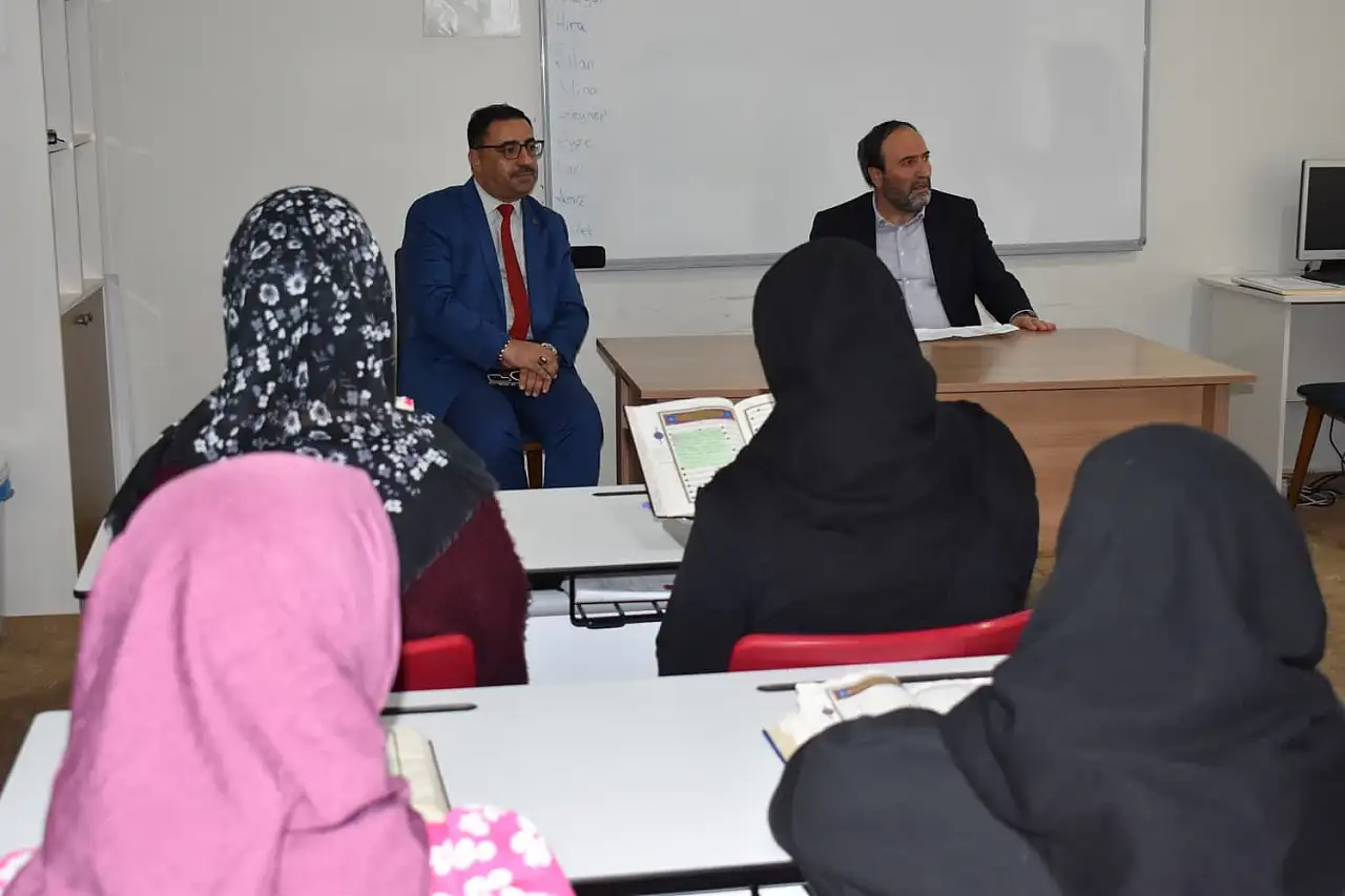 Doğubayazıt'ta hafızlık eğitimi ve iki önemli yatırım yerinde incelendi