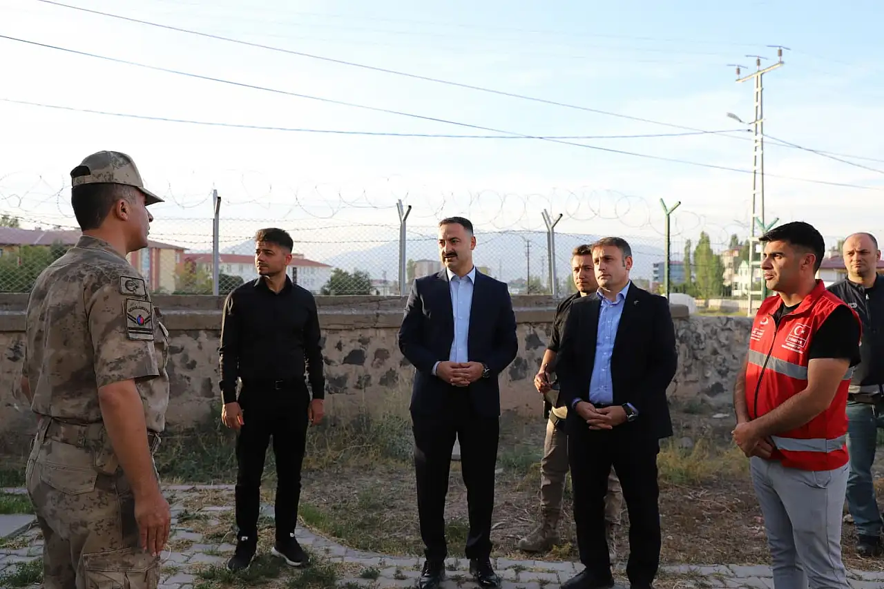 Doğubayazıt'ta GÖKSEM'in fiziki ve güvenlik şartları incelendi