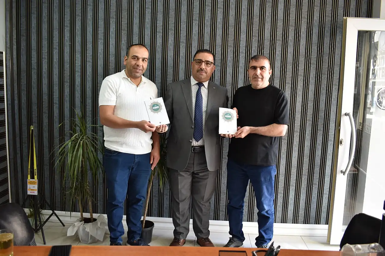 Müftü Demirkaynak'tan Karaköse Haber'e Ahilik Haftası ziyareti