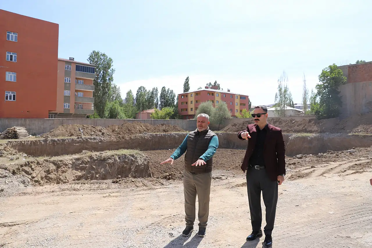 Doğubayazıt'ın yeni Hükümet Konağı için çalışmalar sahada başladı