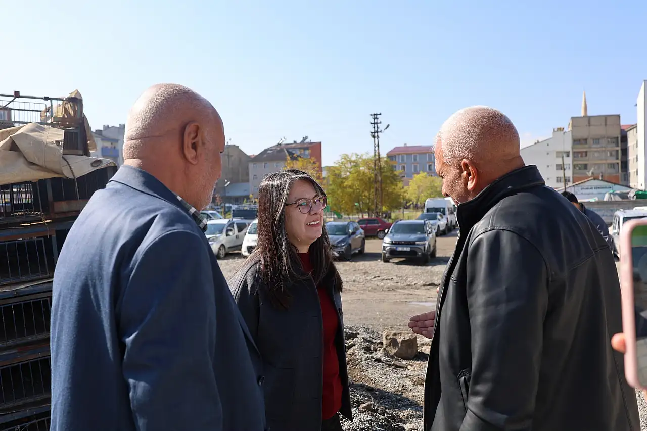 Eşbaşkan Hazal Aras, Ağrı'daki çalışmaları sahada denetledi