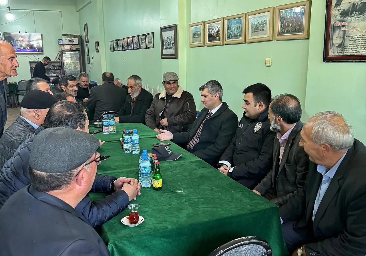 Kaymakam Korkusuz ilçe esnafının taleplerini dinledi