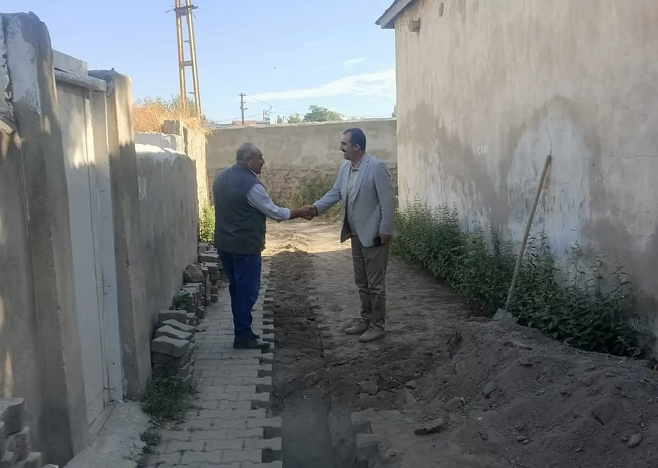 Taşlıçay'da 10 hanenin doğalgaz engeli aşıldı