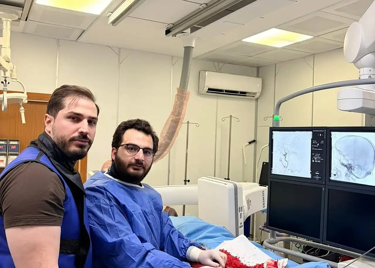 Ağrı'da ilk beyin anjiyografisi başarıyla gerçekleştirildi