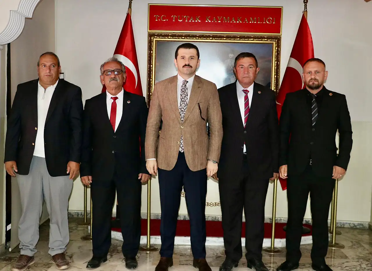 Tutak Kaymakamı Ahmet Coşkun, BBP Ağrı Teşkilatını Ağırladı