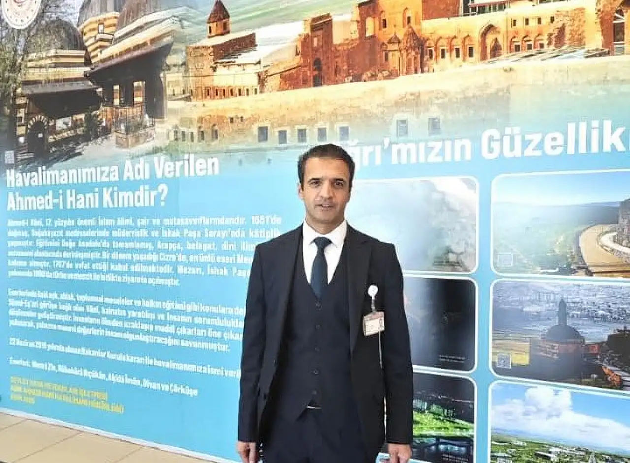 Ahmed-i Hani Havalimanı'nda Ağrı'nın kültürel mirası yansıtılıyor