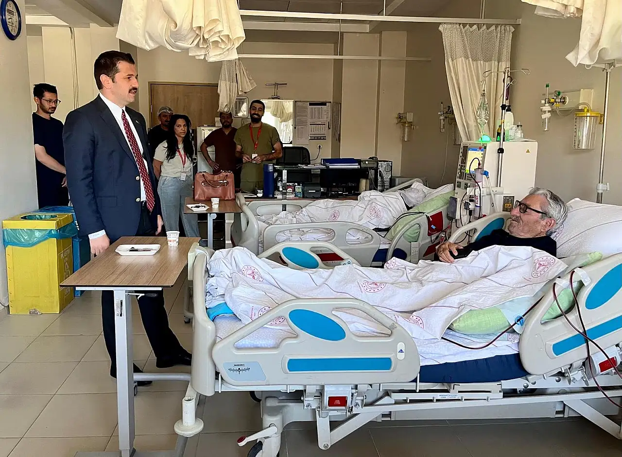 Kaymakam Coşkun Tutak Devlet Hastanesi'ni mercek altına aldı