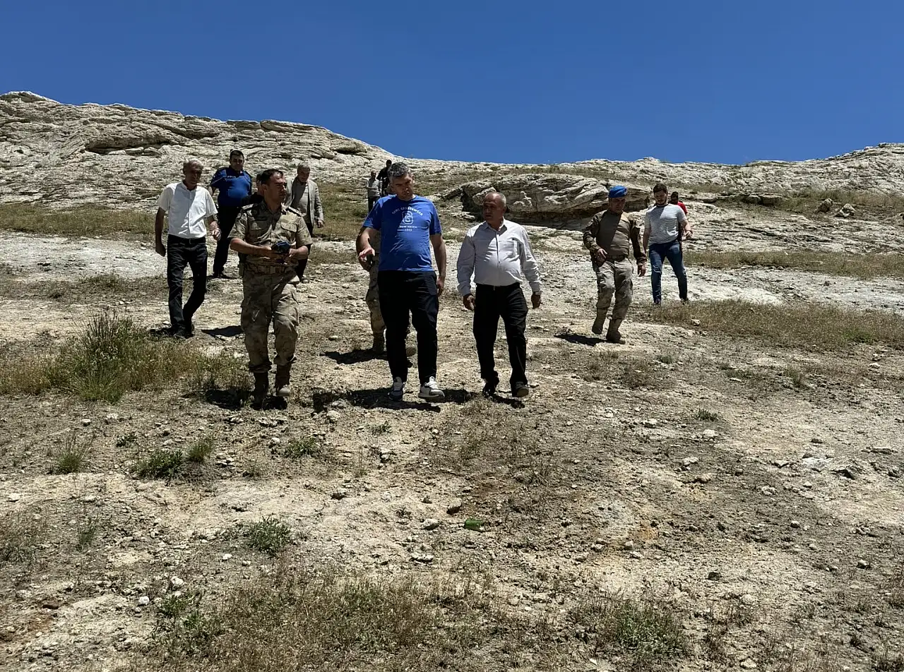 Kaymakam Korkusuz, Enduro ve ATV Şampiyonası parkurunda incelemelerde bulundu