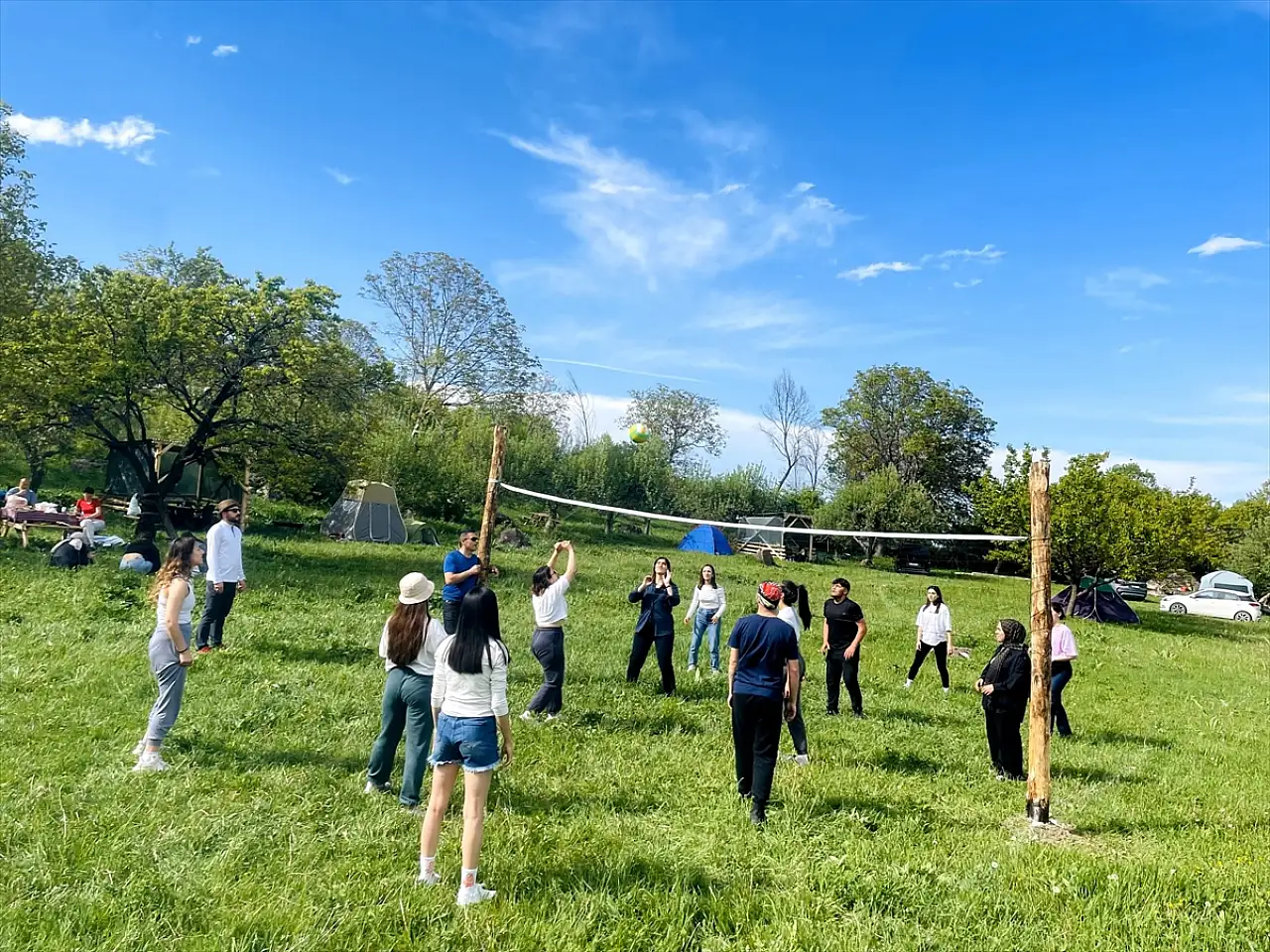 Iğdır'da 19 Mayıs coşkusu doğayla buluştu