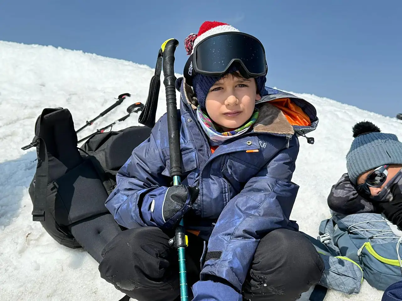 Minik dağcılar Ağrı Dağı'nda zirveye ulaştı