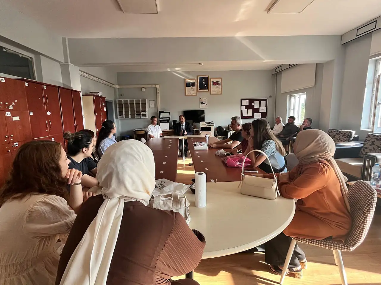 İl Milli Eğitim Müdürü Aziz GÜN, 15 Temmuz Şehitleri Anadolu Lisesi'ni Ziyaret Etti